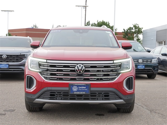 Certified 2025 Volkswagen Atlas SEL with VIN 1V2BR2CAXSC504716 for sale in Inver Grove Heights, Minnesota