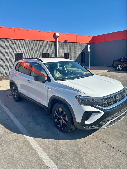 Used 2023 Volkswagen Taos S with VIN 3VVCX7B28PM367897 for sale in Lansing, KS