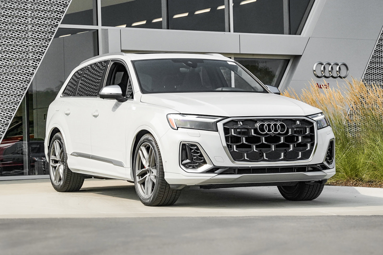 New 2025 Glacier White Metallic Audi Premium Plus image 1
