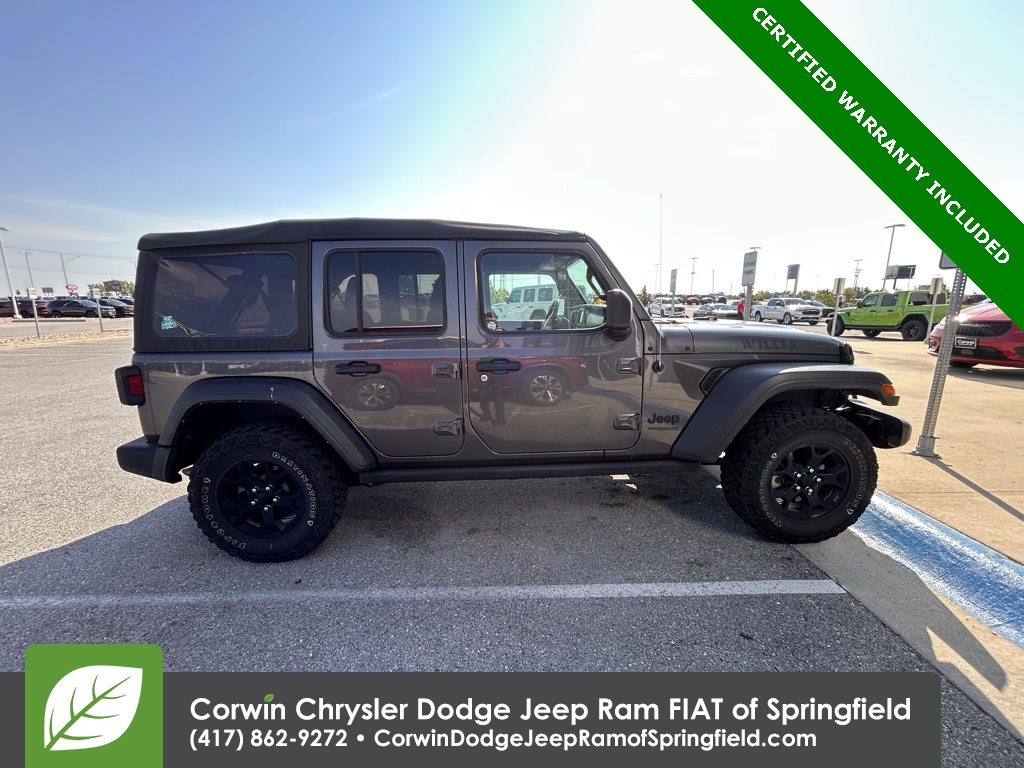 2021 Jeep Wrangler Unlimited Willys photo 4