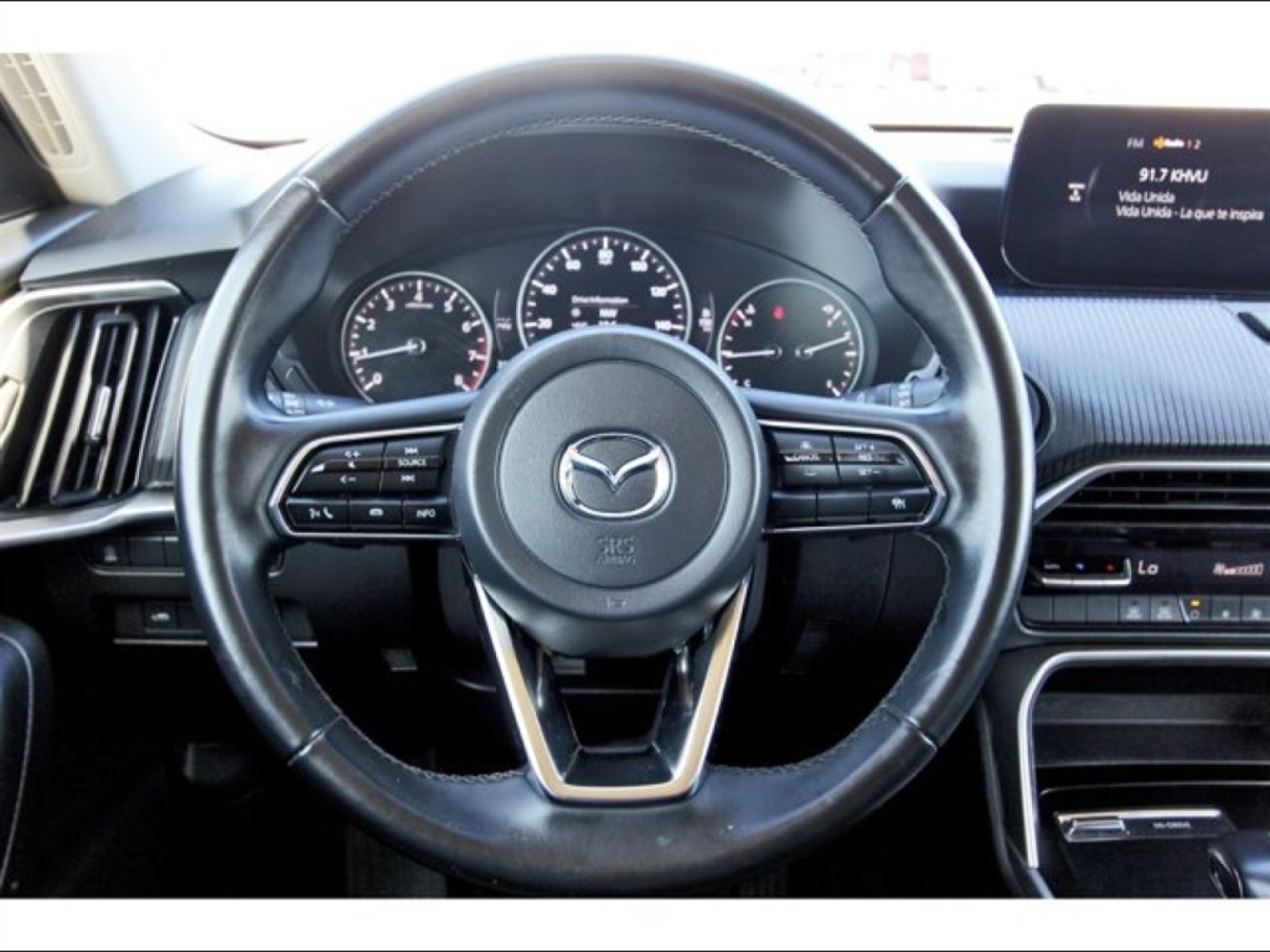 2025 Mazda CX-90 Select Package White at Robbins Nissan