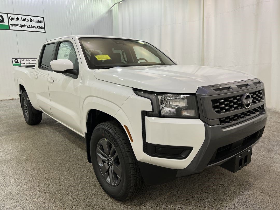 New 2025 Glacier White Nissan SV image 1