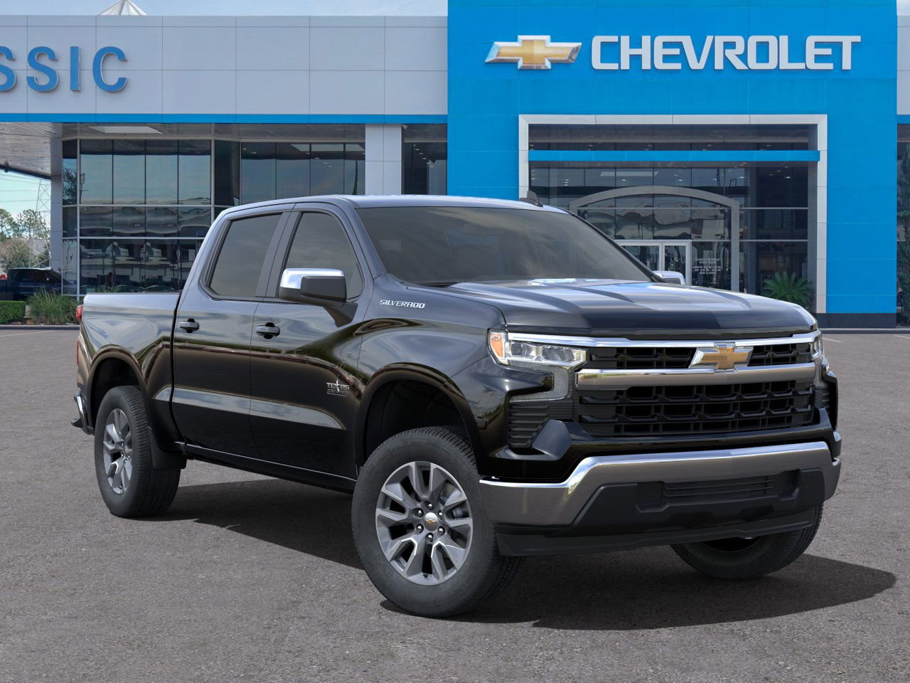 2025 Chevrolet Silverado 1500 LT Black at Classic Elite Chevrolet Hwy 6
