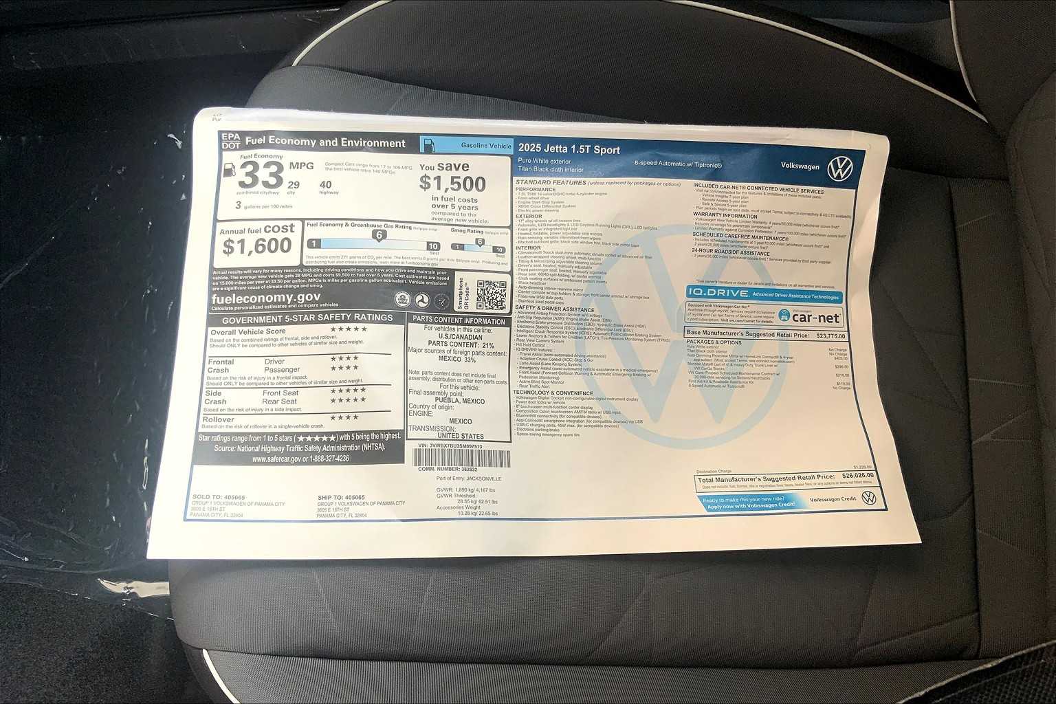 2025 Volkswagen Jetta Sport photo 18
