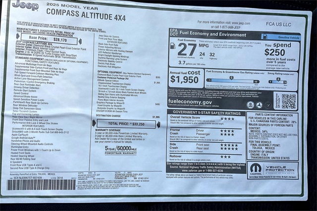 2025 Jeep Compass Latitude photo 12