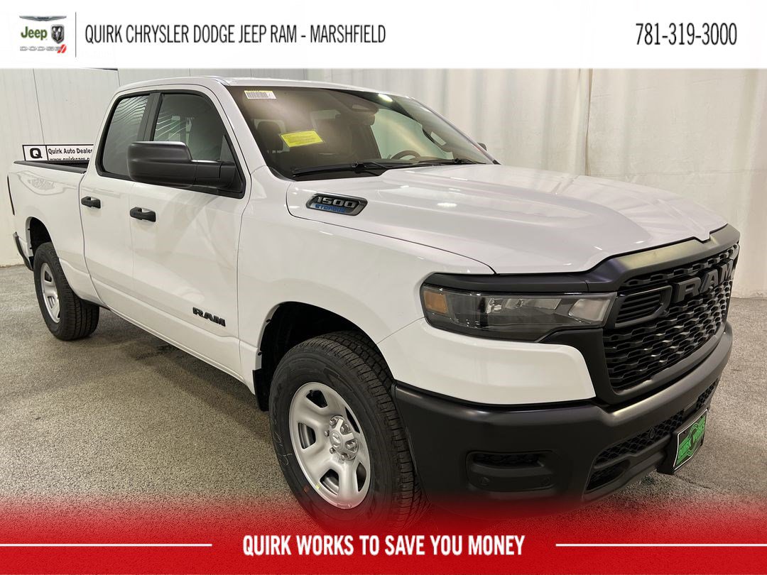 New 2025 Bright White Clearcoat Ram Tradesman image 1