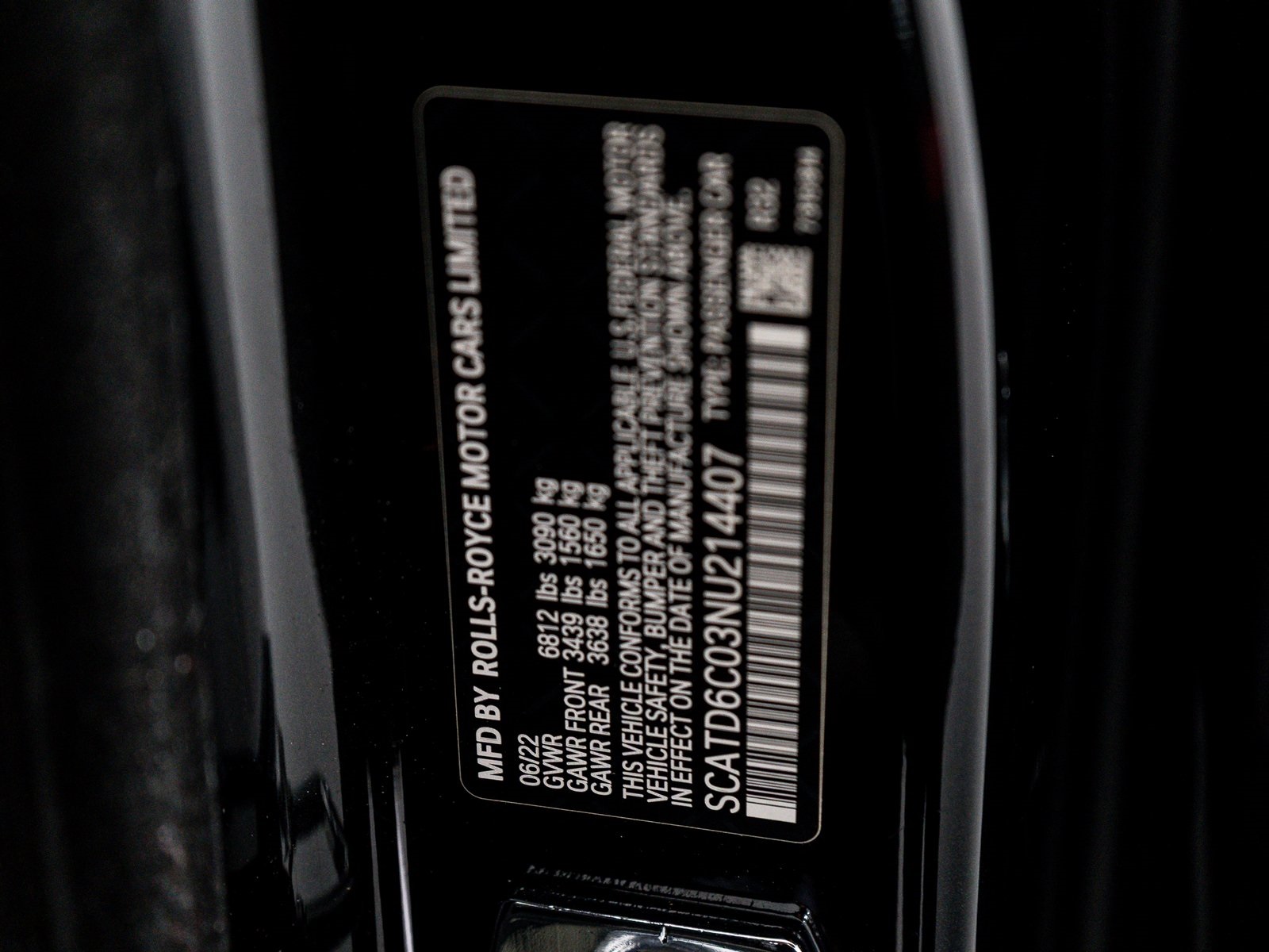 2022 Rolls Royce Ghost Black Badge photo 49