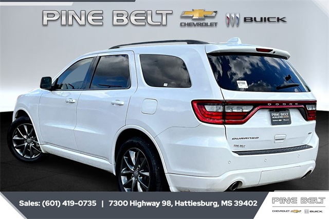 Used 2017 Dodge Durango GT with VIN 1C4RDHDG8HC798596 for sale in Hattiesburg, MS