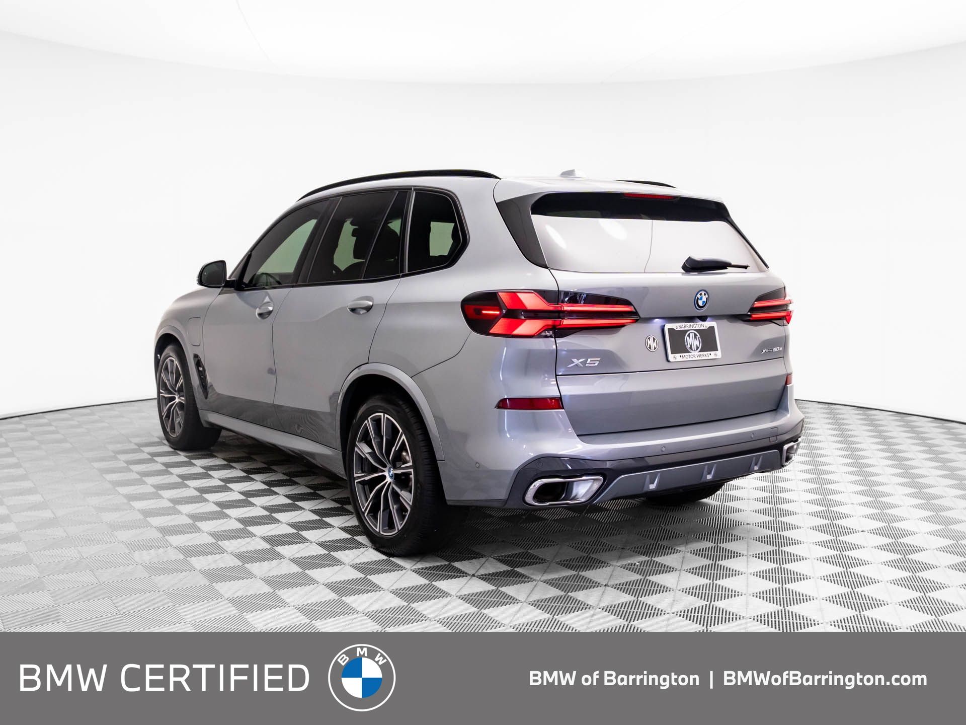 Certified Used 2024 Skyscraper Grey Metallic BMW xDrive50e image 3