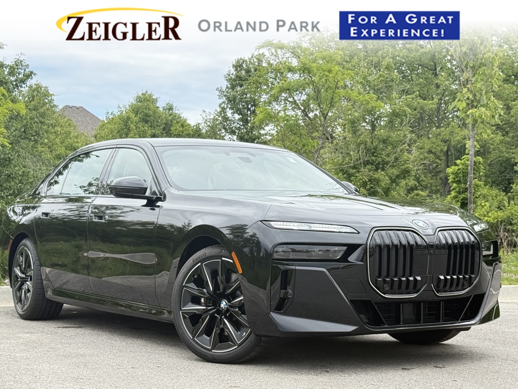 New 2025 Black Sapphire Metallic BMW 760i xDrive image 1