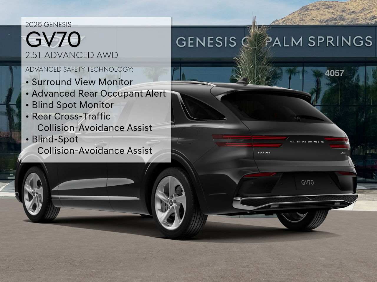 2026 Genesis GV70 2.5T Advanced photo 6