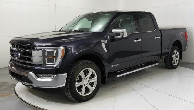 Used 2021 DARK BLUE Ford LARIAT image 1