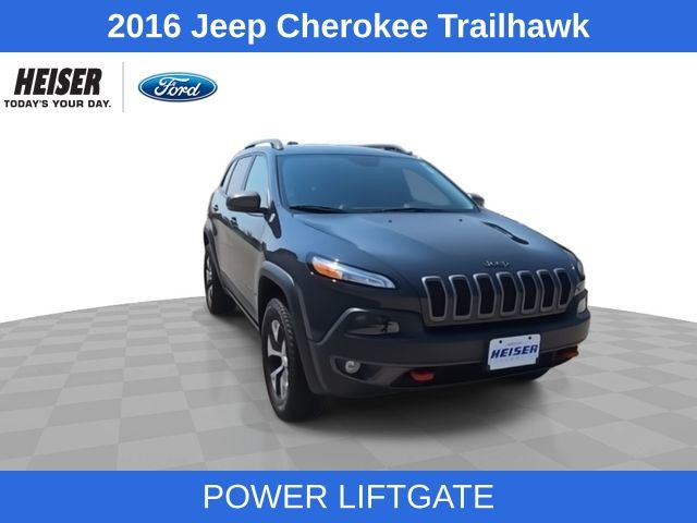 Used 2016 Jeep Cherokee Trailhawk with VIN 1C4PJMBS4GW361210 for sale in Glendale, WI