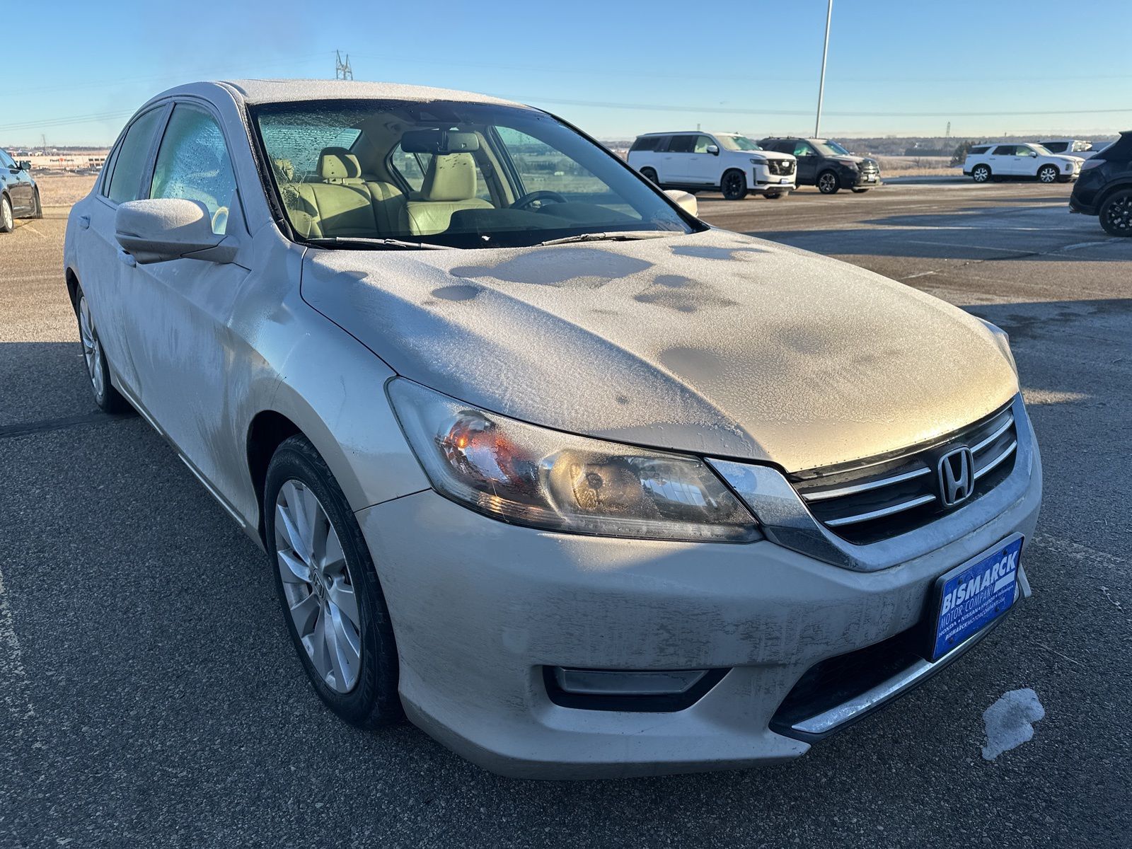 Used 2013 Honda Accord EX-L with VIN 1HGCR2F88DA272468 for sale in Bismarck, ND