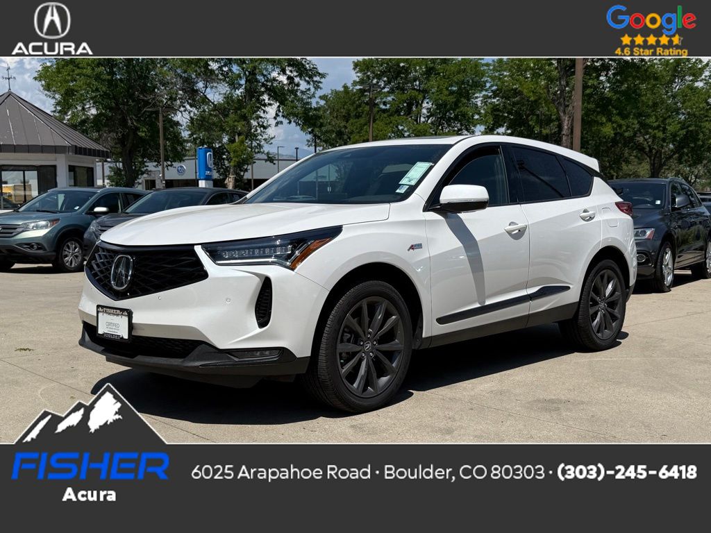 Used 2025 Platinum White Pearl Acura A-Spec Package image 1