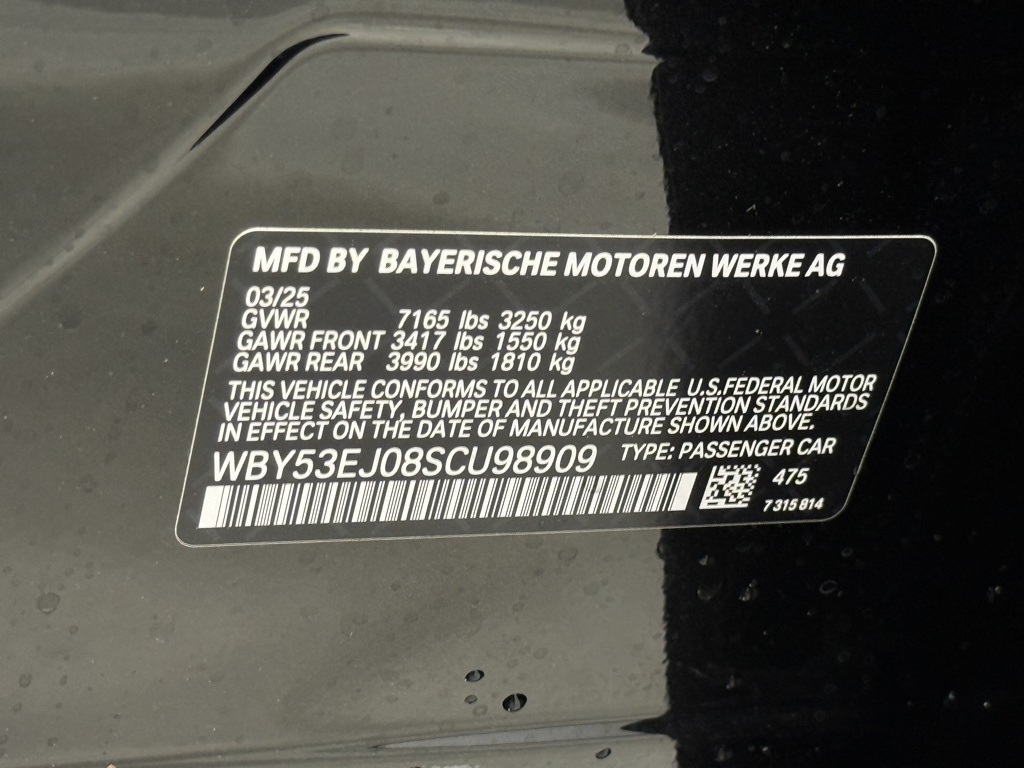 2025 Bmw i7 xDrive60 photo 28