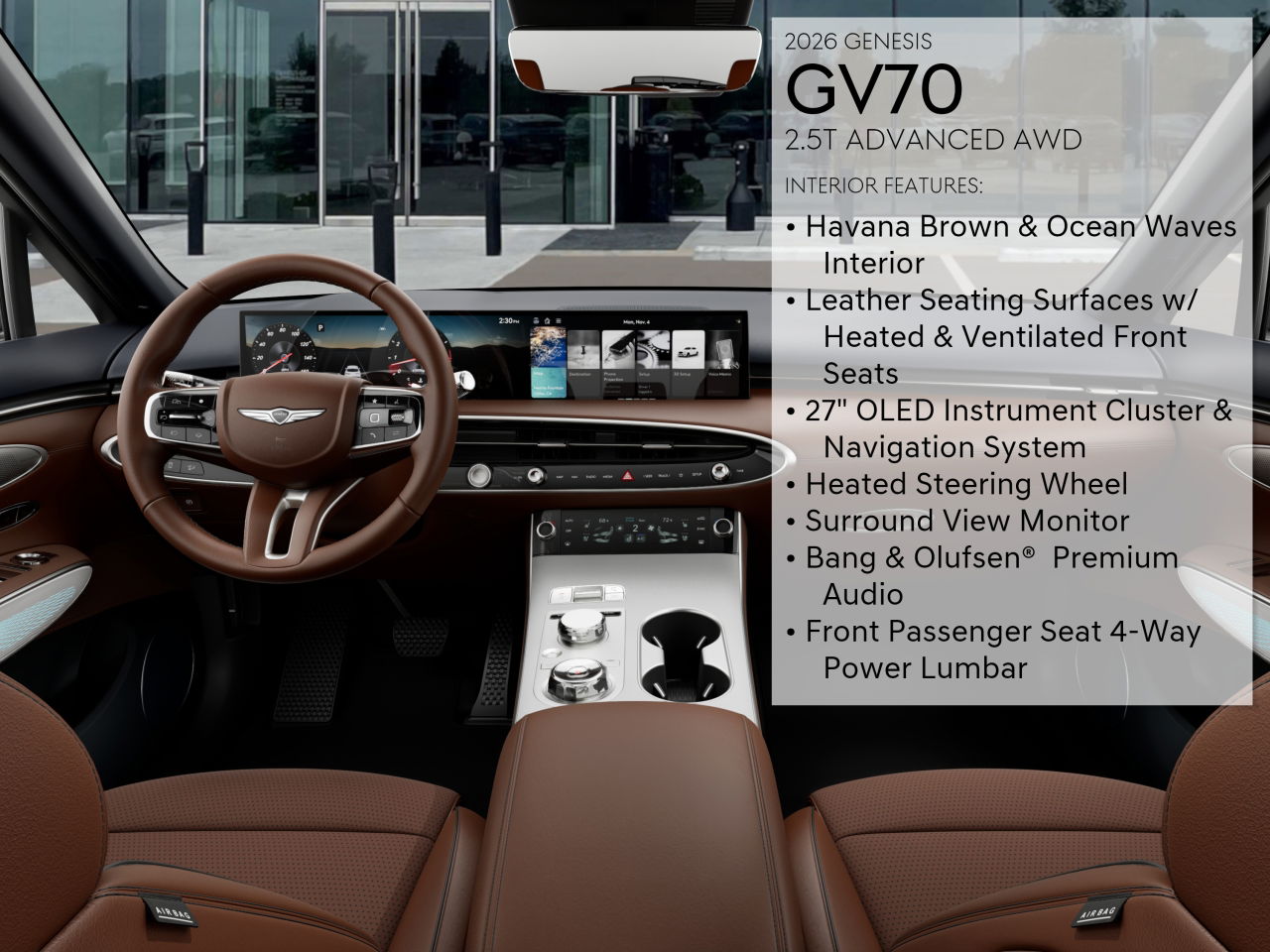 2026 Genesis GV70 2.5T Advanced photo 17