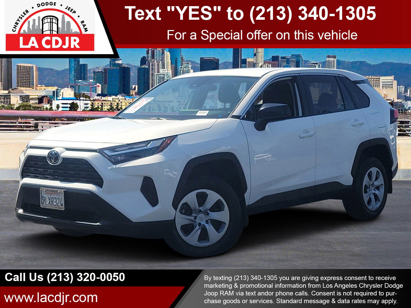 Used 2024 White Toyota LE image 1