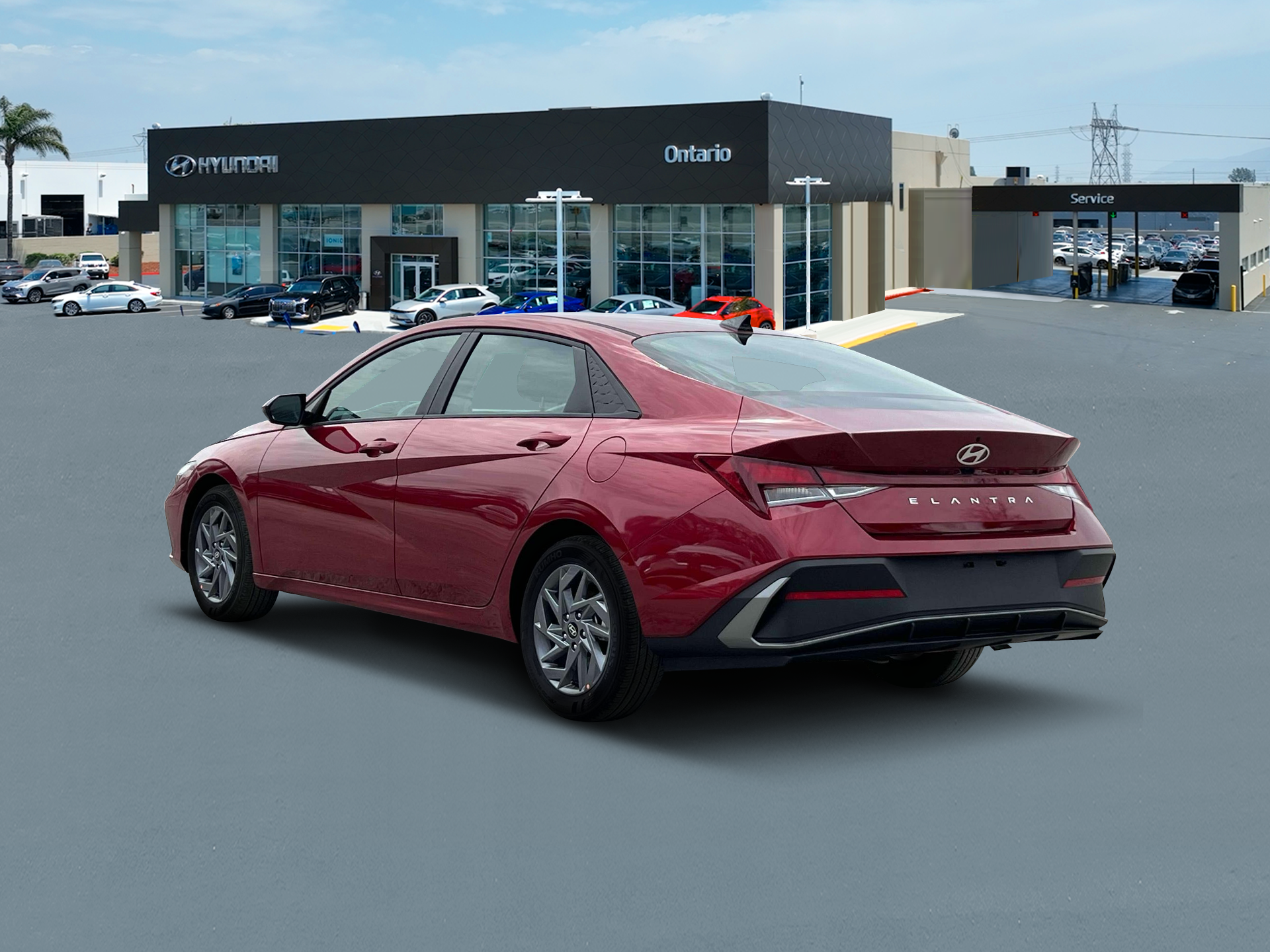 New 2024 Ultimate Red Hyundai SEL image 5