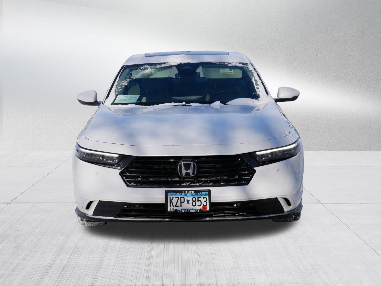 Certified 2023 Honda Accord Hybrid EX-L with VIN 1HGCY2F65PA048564 for sale in Hopkins, Minnesota