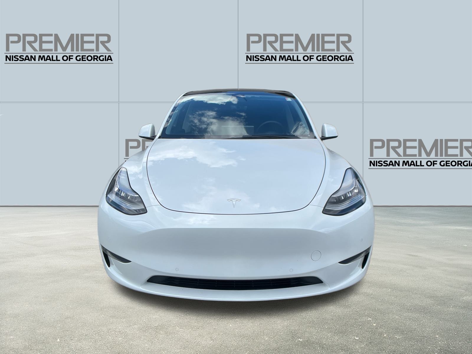 Used 2021 Tesla Model Y Long Range with VIN 5YJYGDEE5MF095723 for sale in Buford, GA
