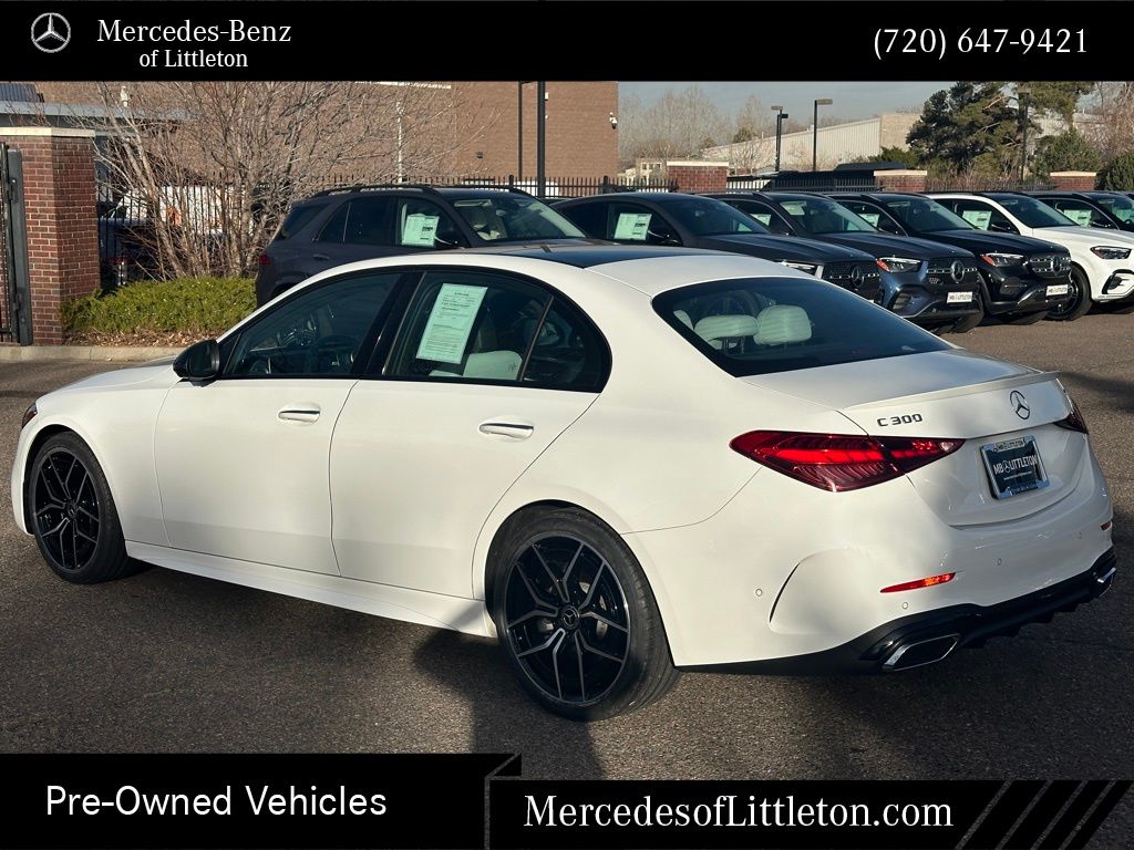 2025 Mercedes Benz C 300 4MATIC photo 2