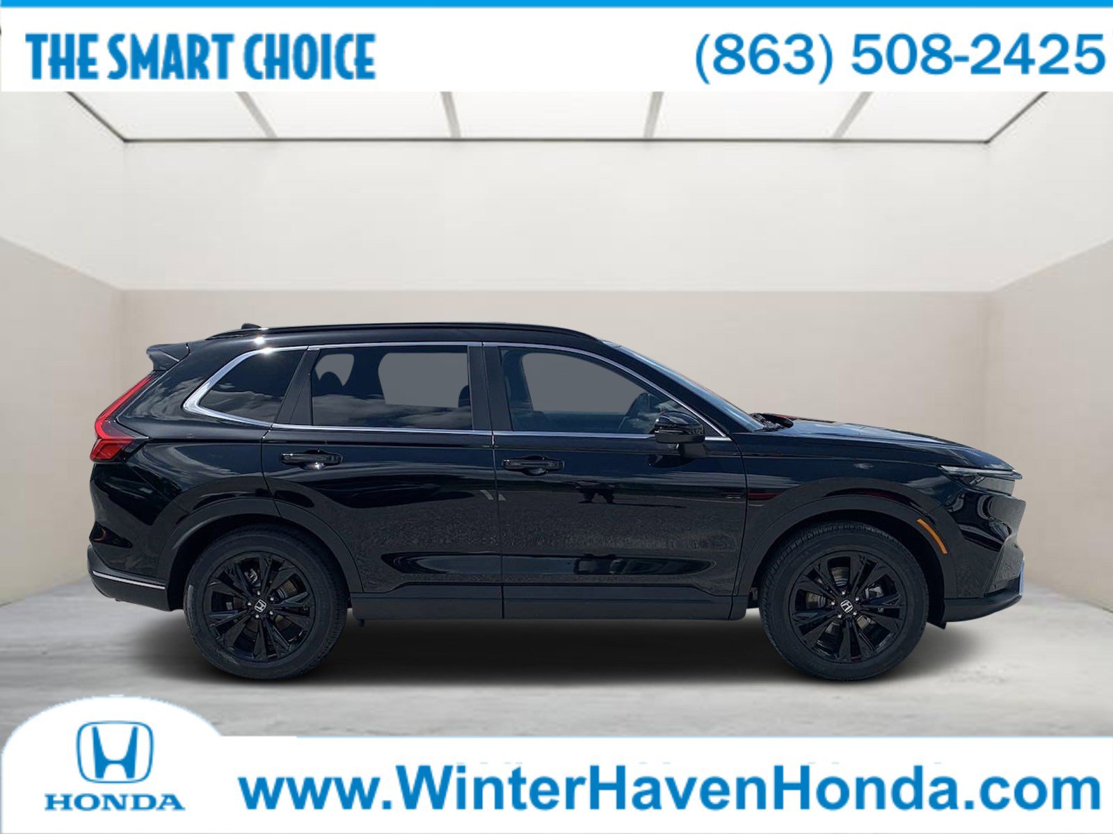 New 2025 Honda CR-V Hybrid Sport Touring Sport Utility in Winter 
