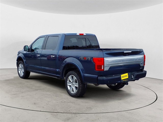 Used 2019 Blue Ford Platinum image 3