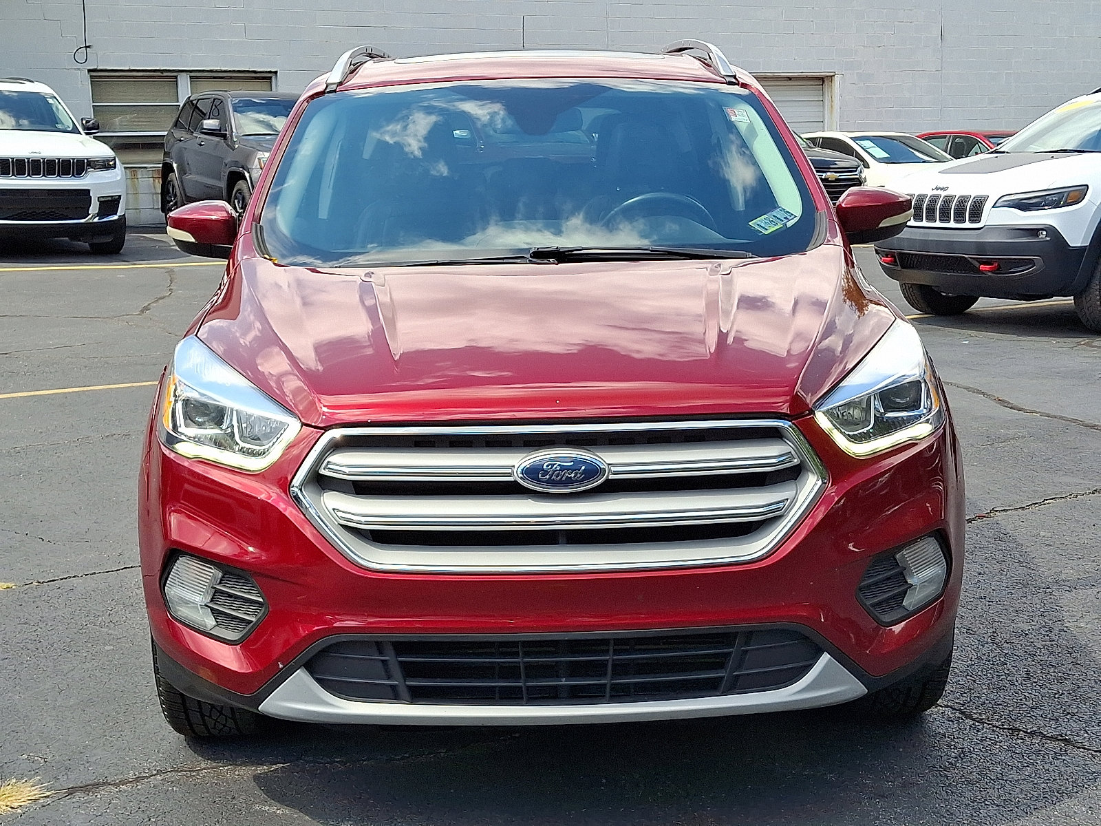 Used 2017 Ford Escape Titanium with VIN 1FMCU9J99HUE83491 for sale in Newtown Square, PA