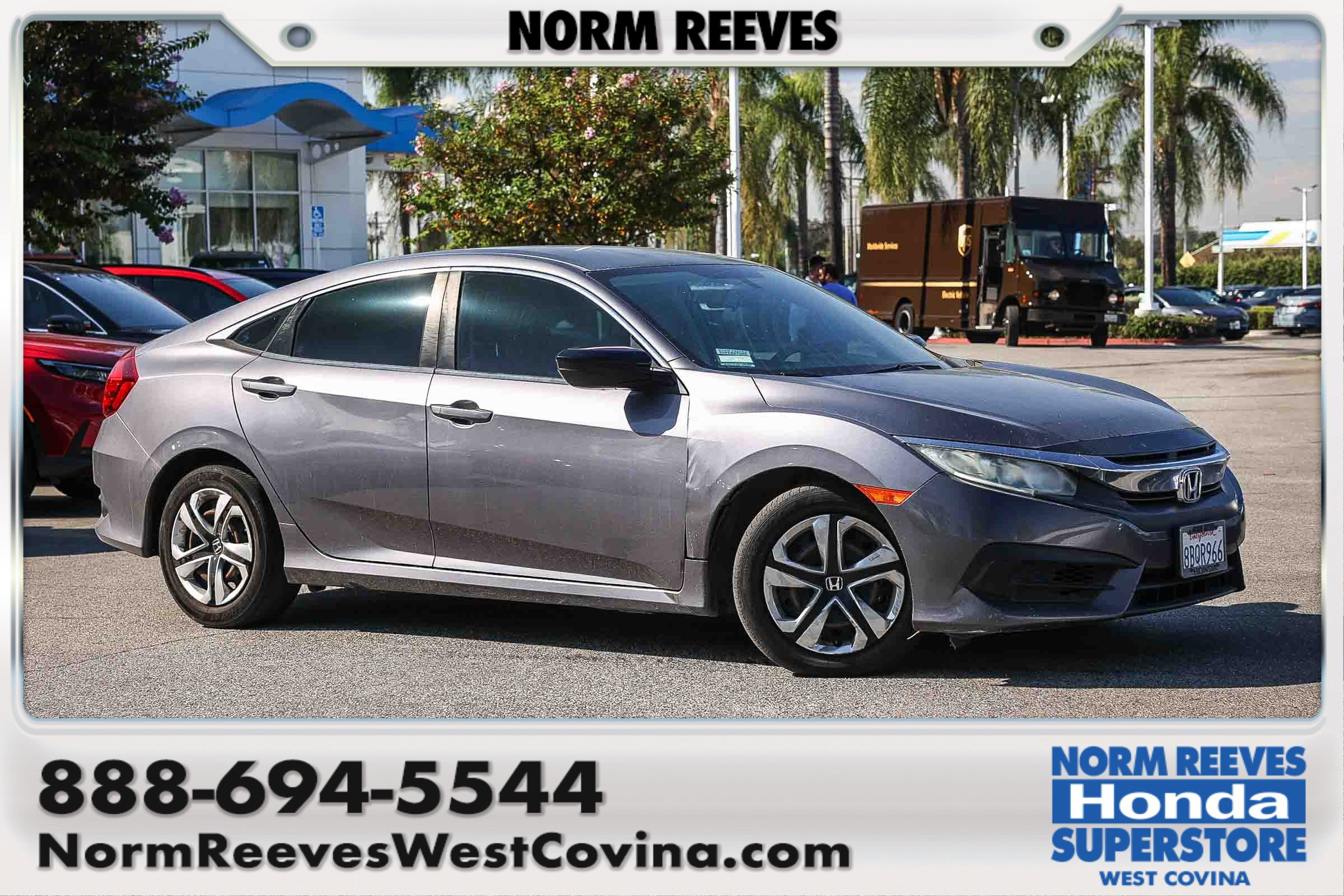 Certified 2018 Honda Civic LX with VIN 2HGFC2F51JH523297 for sale in Cerritos, CA