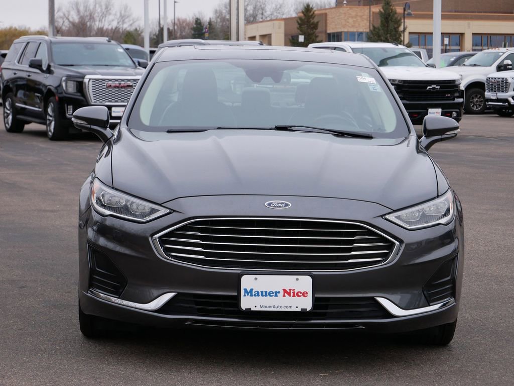 Used 2020 Ford Fusion SEL with VIN 3FA6P0CDXLR216100 for sale in Inver Grove Heights, Minnesota