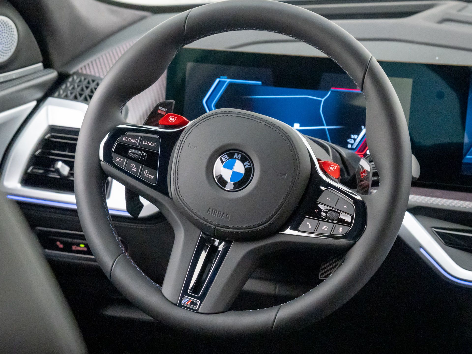 New 2025 Black Sapphire Metallic BMW Label Red image 10