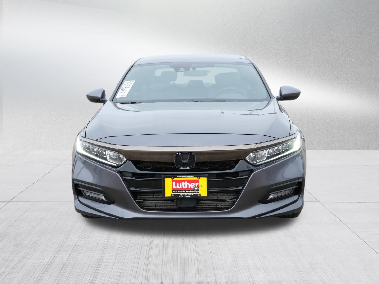 Used 2018 Honda Accord Sport with VIN 1HGCV1F34JA005088 for sale in Waite Park, Minnesota