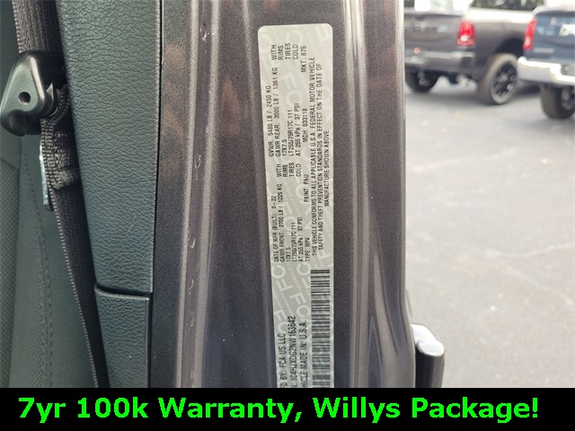 2022 Jeep Wrangler Unlimited Willys photo 18