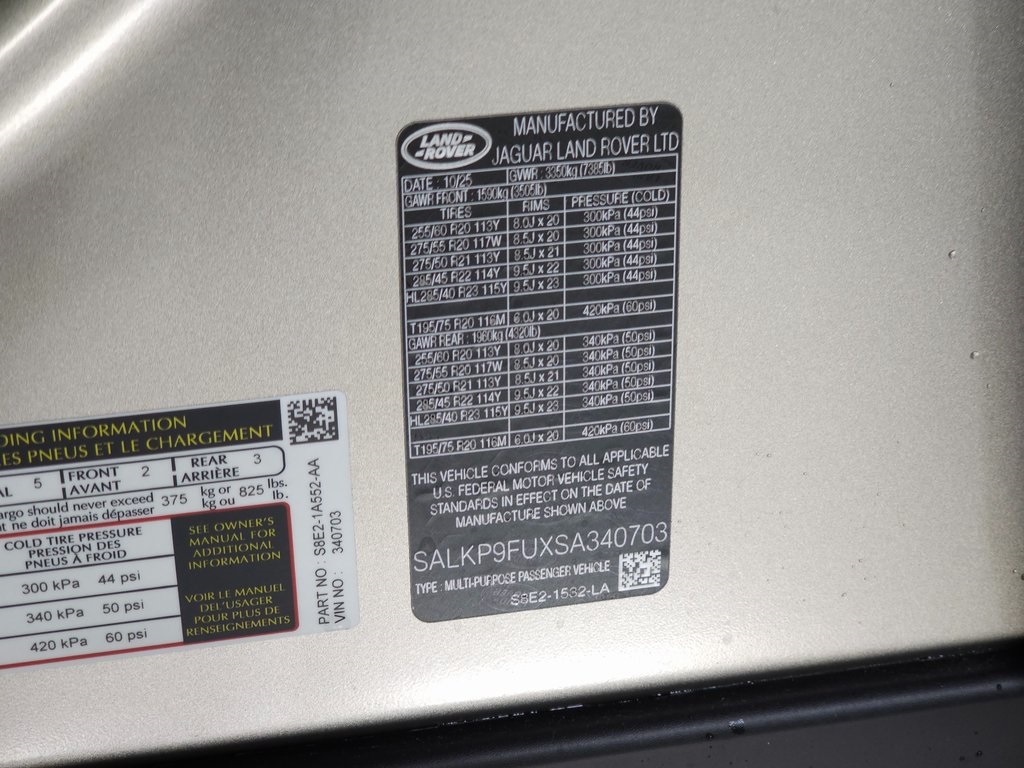 2025 LAND ROVER RANGE ROVER - Image 37