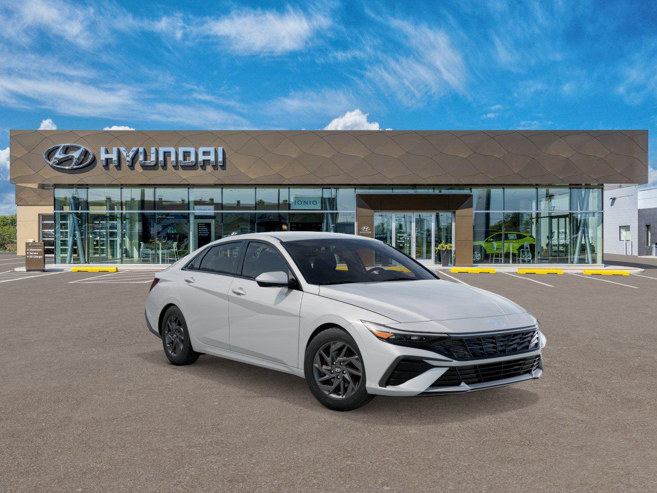 New 2025 White Hyundai Blue image 2