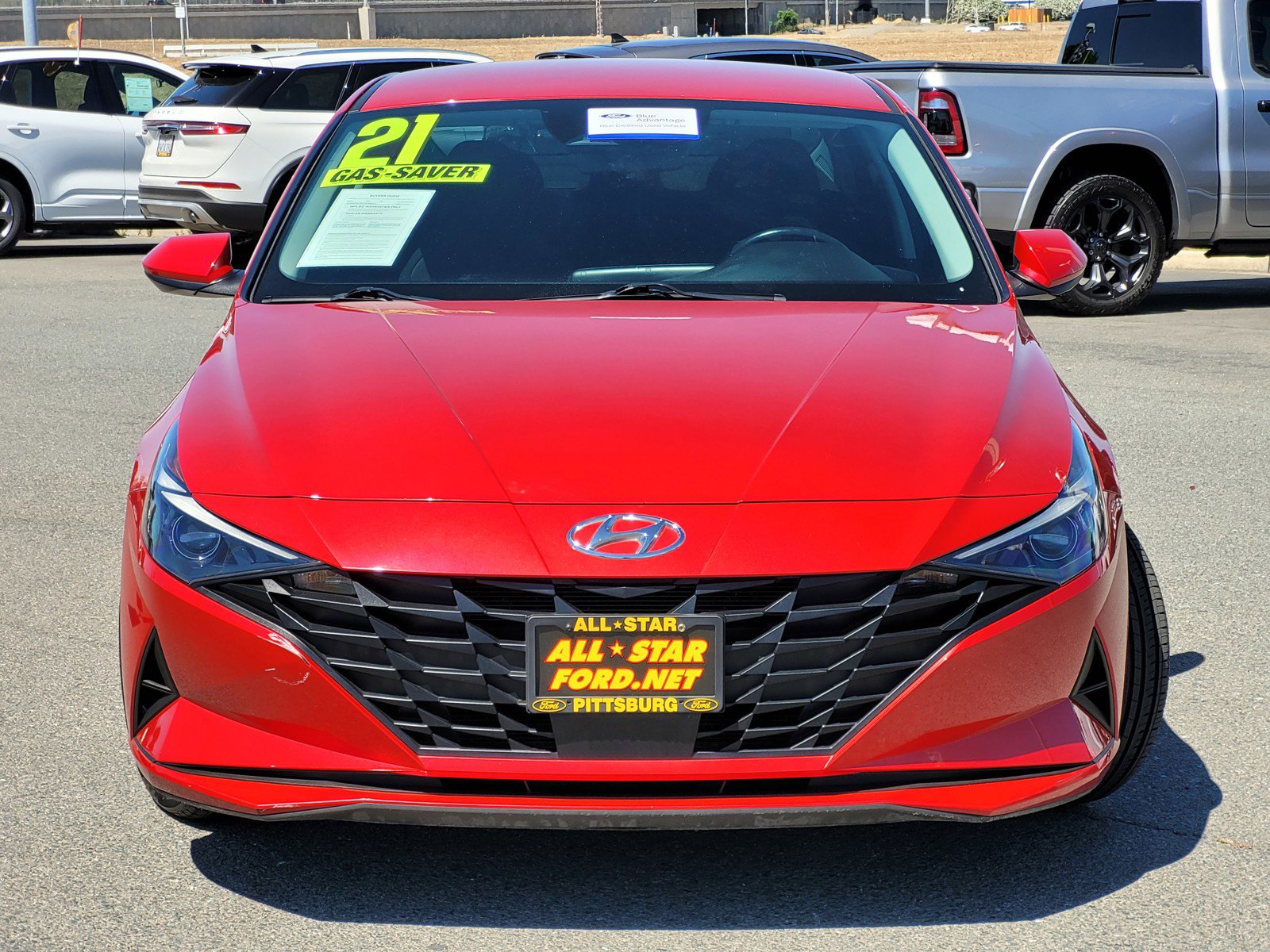 Certified 2021 Hyundai Elantra SEL with VIN 5NPLS4AG7MH040160 for sale in Pittsburg, CA