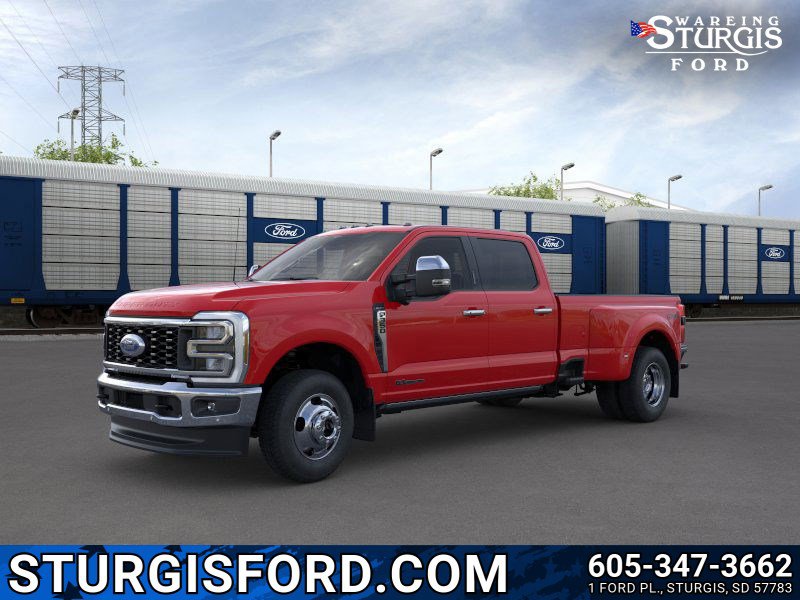 New 2025 Race Red Ford LARIAT image 1