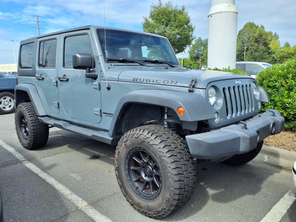 Used 2015 Jeep Wrangler Unlimited Rubicon with VIN 1C4HJWFG3FL632585 for sale in Fort Mill, SC