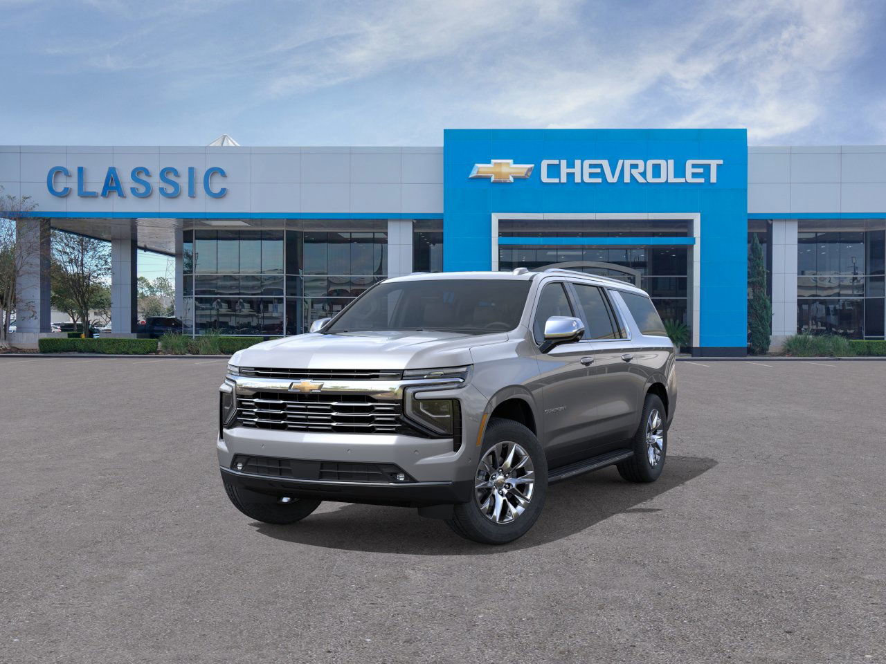 2026 Chevrolet Suburban Premier Gray at Classic Elite Chevrolet Hwy 6