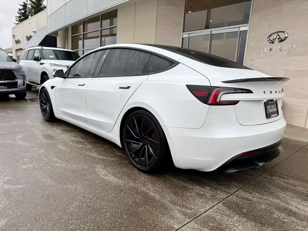 Used 2025 Tesla Model 3 Long Range with VIN 5YJ3E1ET8SF072754 for sale in Lynnwood, WA