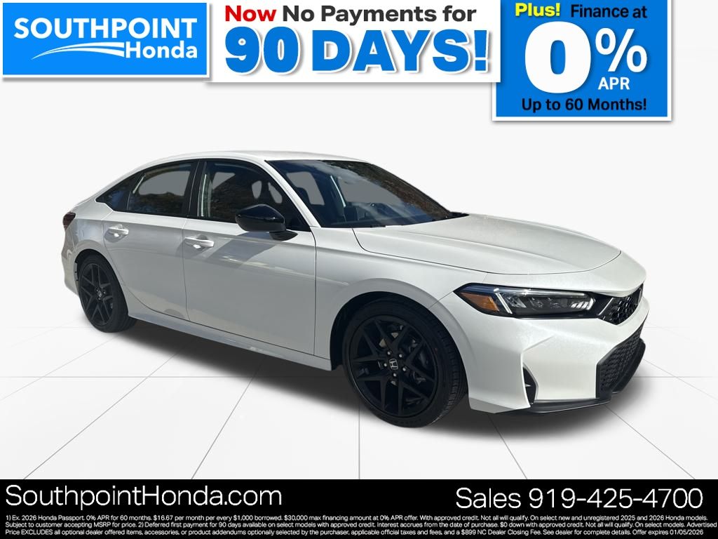 2026 Honda Civic Sport's photo