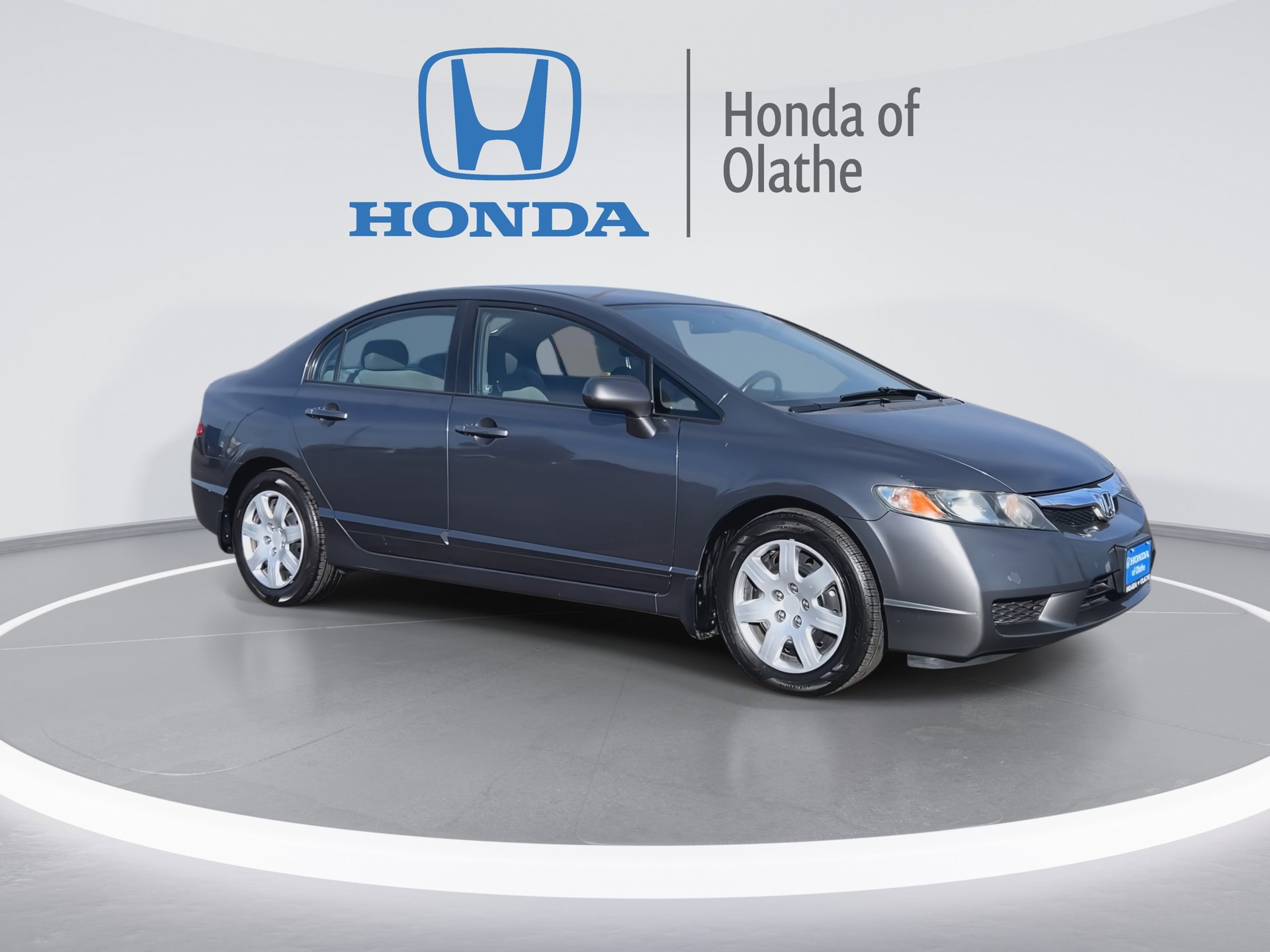 Used 2009 Honda Civic LX with VIN 19XFA16589E049743 for sale in Kansas City