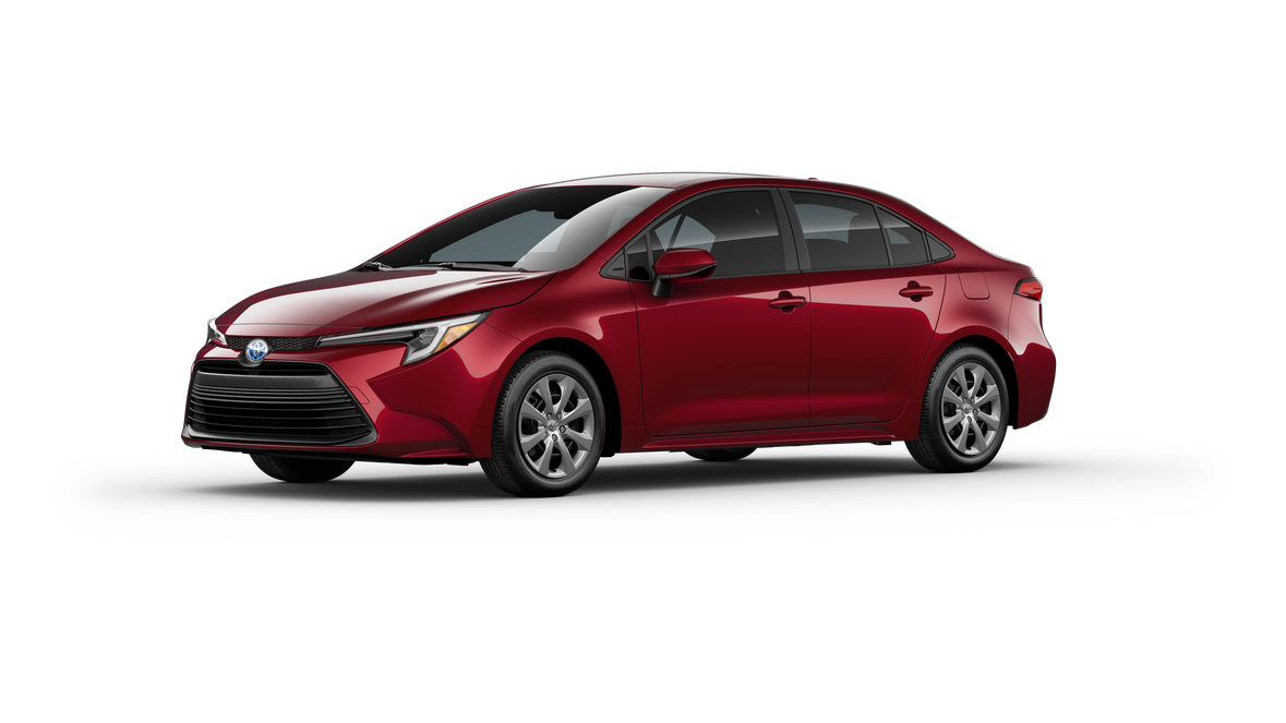 New 2025 Ruby Flare Pearl [extra_cost_color] Toyota Hybrid LE image 24