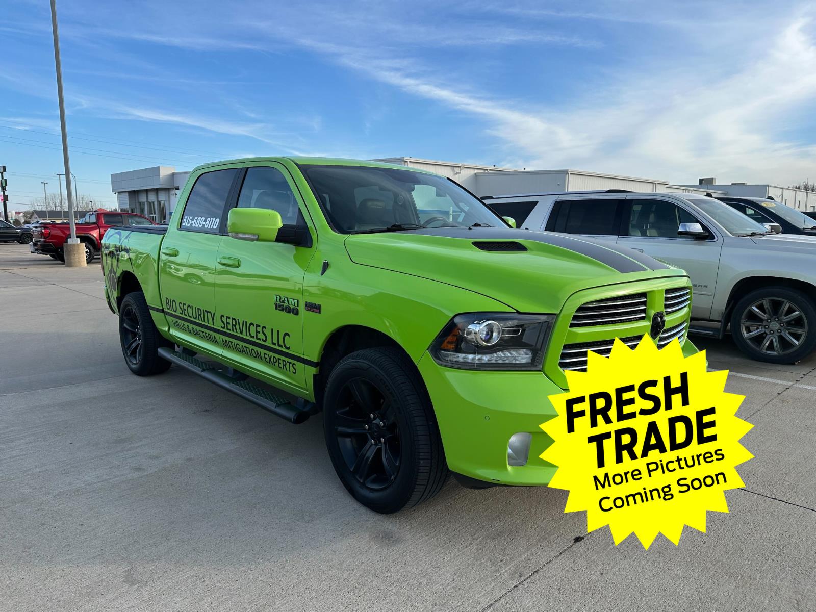 Used 2017 RAM Ram 1500 Sport with VIN 1C6RR7MT1HS784156 for sale in Charles City, IA