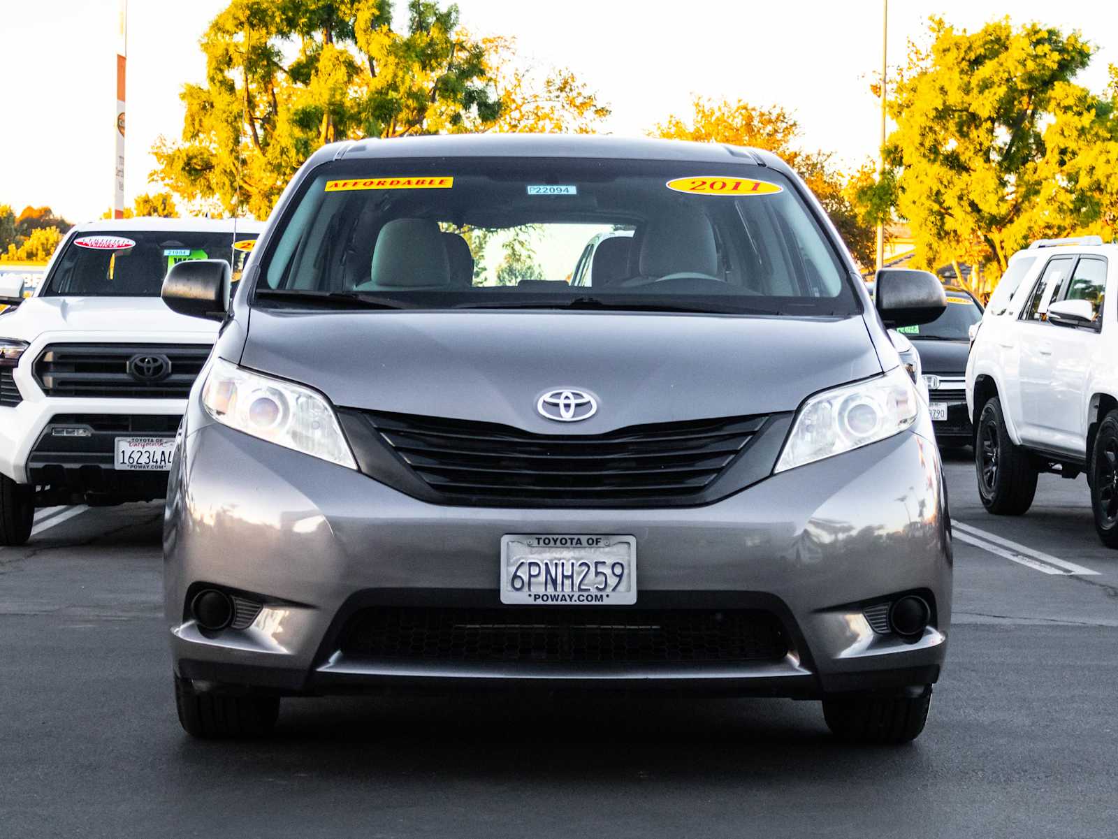 Used 2011 Toyota Sienna Base with VIN 5TDZK3DC2BS104349 for sale in Poway, CA