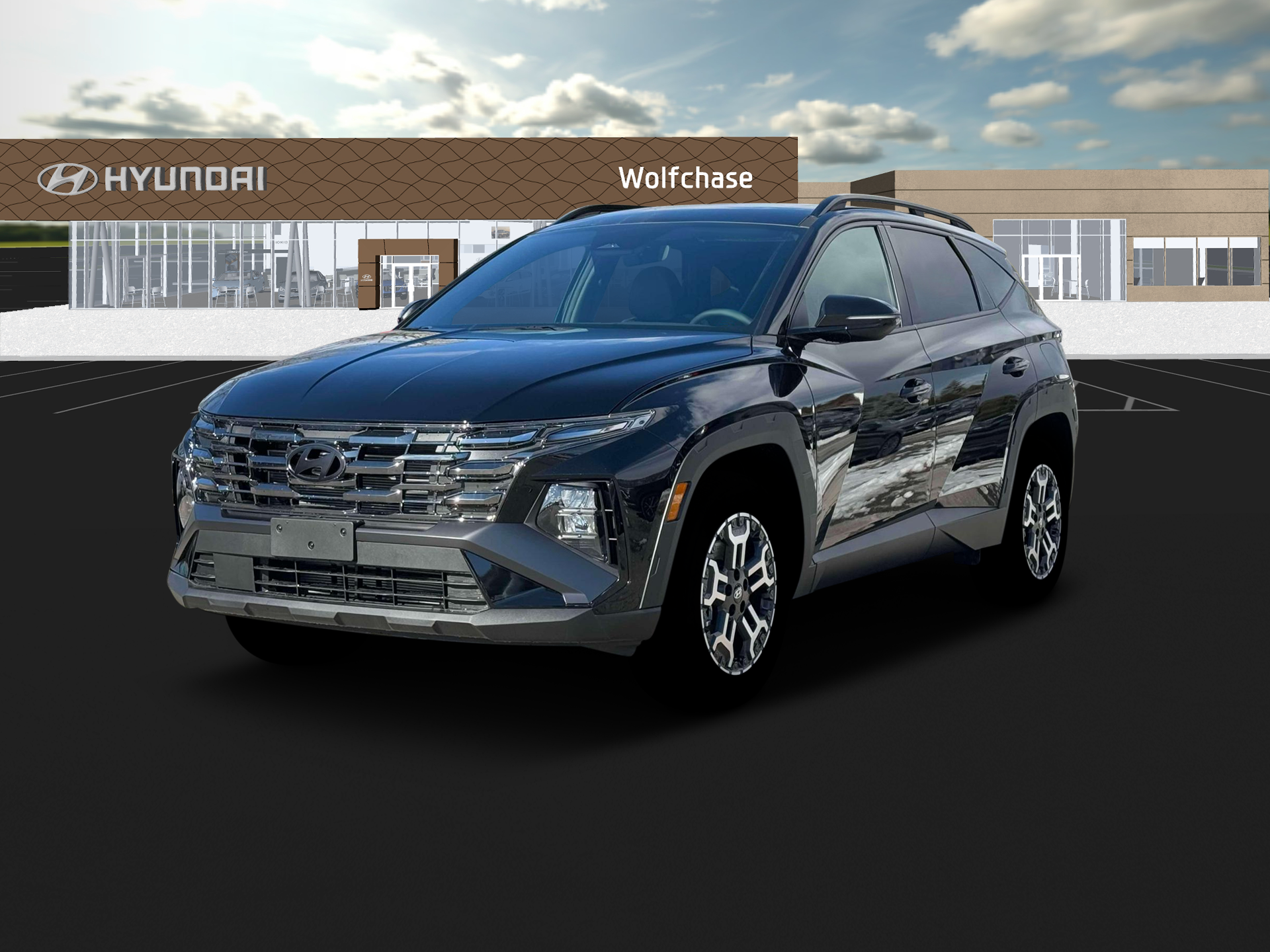 New 2025 Black Hyundai XRT FWD image 1