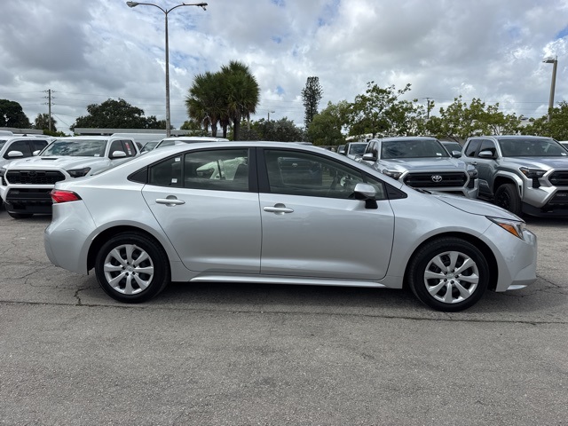 Used 2025 Toyota Corolla LE with VIN JTDBCMFE9S3080734 for sale in Northfield, Minnesota