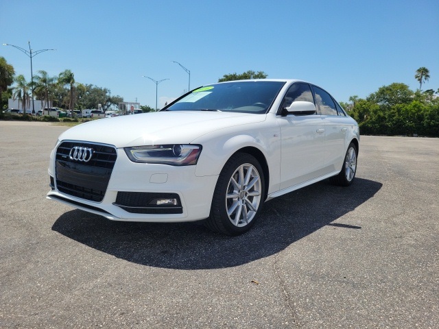 Used 2016 Audi A4 Premium with VIN WAUBFAFL1GN003255 for sale in Bradenton, FL