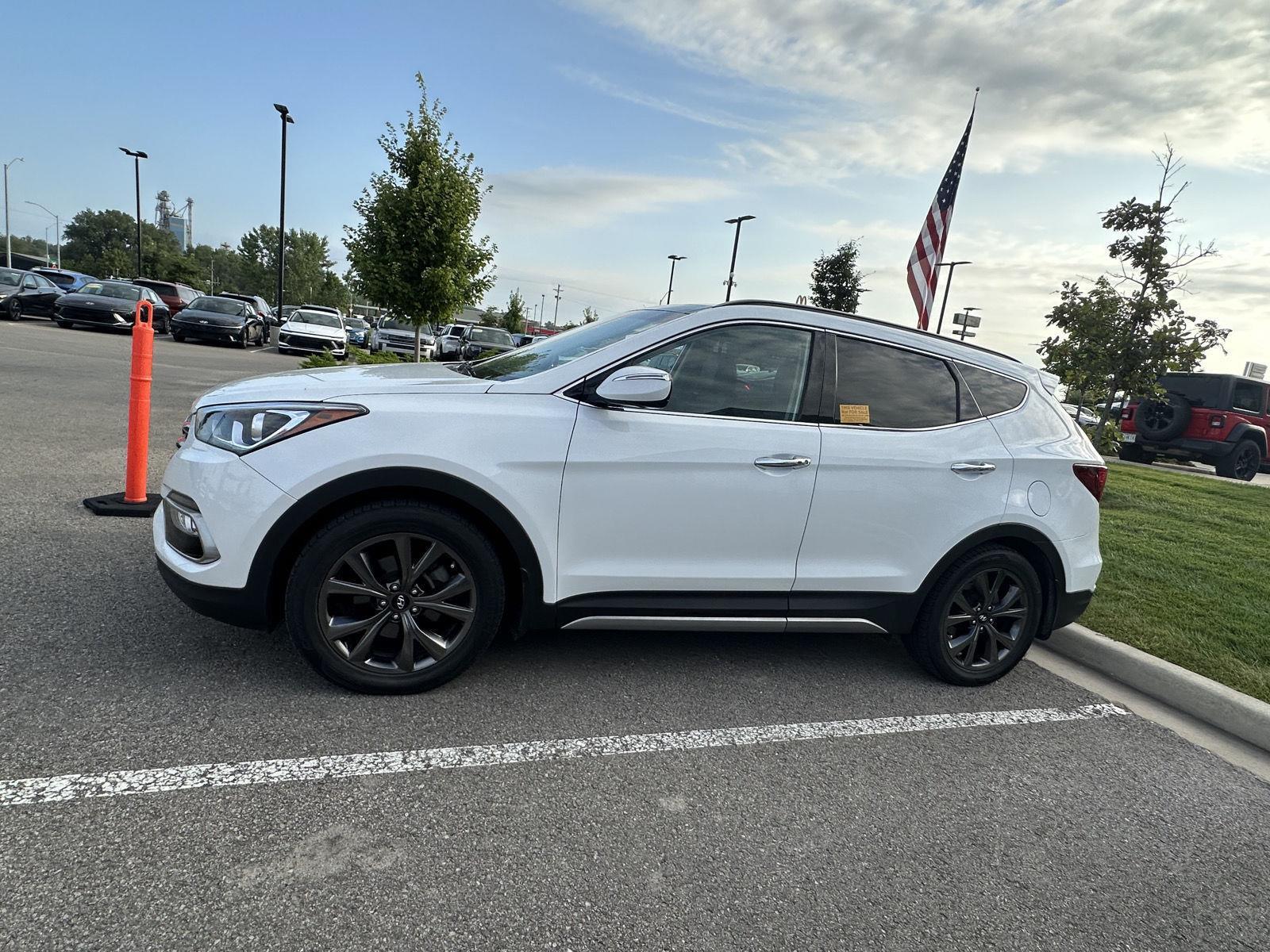 Used 2017 Hyundai Santa Fe Sport 2.0T with VIN 5XYZWDLA8HG501919 for sale in Kansas City